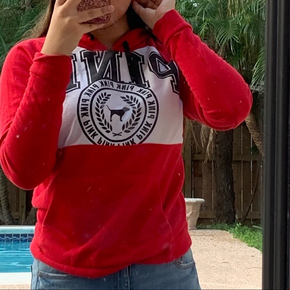 PINK Victoria's Secret Jackets & Blazers - Vs/pink red jacket